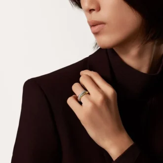 Trinity Ring, Classic Model, Half-Paved