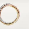 Trinity Ring, Classic Model, Paved Trinity Ring, Classic Model, Paved
