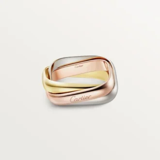 Trinity Ring, Cushion-Shaped, Classic Model