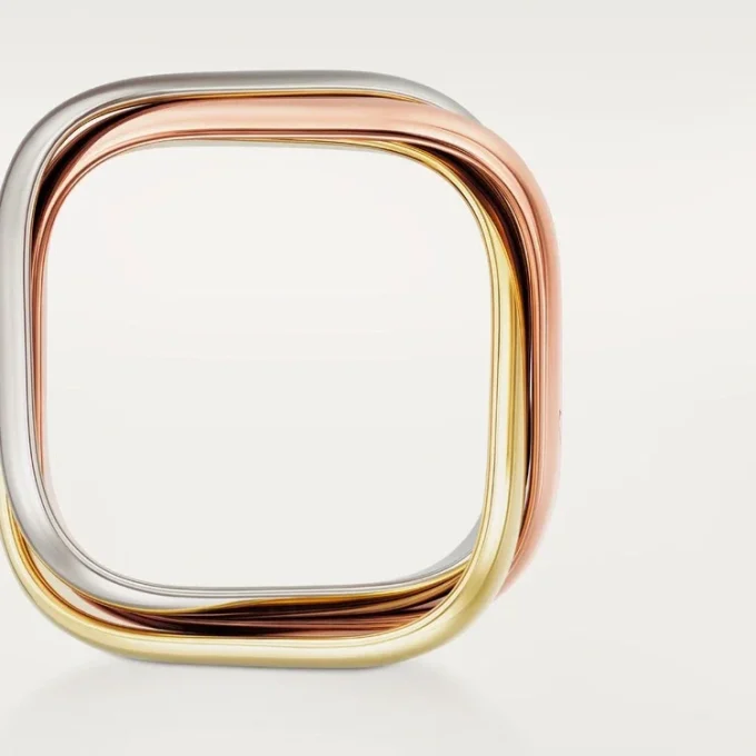 Trinity Ring, Cushion-Shaped, Classic Model