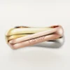 Trinity Ring, Cushion-Shaped, Classic Model
