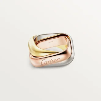 Trinity Ring, Cushion-Shaped, Large Model