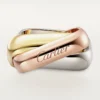 Trinity Ring, Cushion-Shaped, Large Model Trinity Ring, Cushion-Shaped, Large Model
