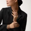 Trinity Ring, Cushion-Shaped, Large Model, Paved