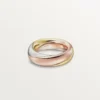 Trinity Ring, Half-Paved Trinity Ring, Half-Paved