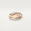 Trinity Ring in Tricolor Gold, Classic Model | Cartier Us Trinity Ring in Tricolor Gold, Classic Model | Cartier Us