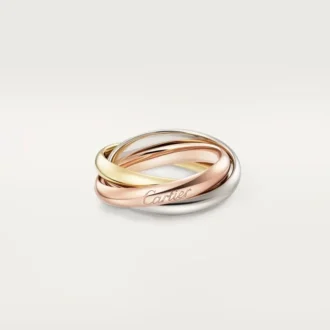 Trinity Ring in Tricolor Gold, Classic Model | Cartier Us