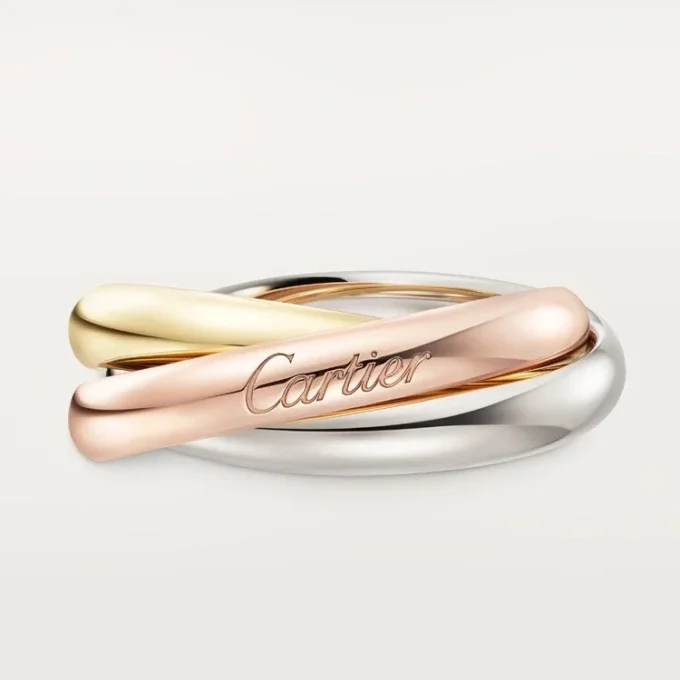 Trinity Ring in Tricolor Gold, Classic Model | Cartier Us Trinity Ring in Tricolor Gold, Classic Model | Cartier Us