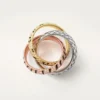Trinity Ring, Lacquer, Paved Trinity Ring, Lacquer, Paved