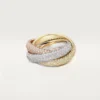 Trinity Ring, Large Model, Paved Trinity Ring, Large Model, Paved
