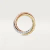 Trinity Ring, Large Model, Paved Trinity Ring, Large Model, Paved