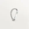 Trinity Ruban Wedding Band – Platinum, Diamond – Cartier