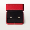 Trinity Stud Earrings, 2 Diamonds