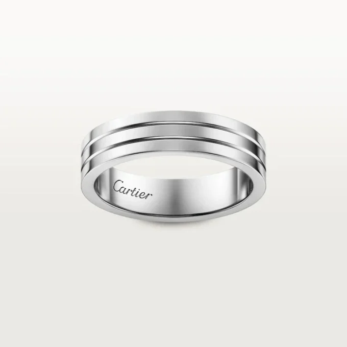 Trinity Wedding Band – White Gold – Cartier Trinity Wedding Band – White Gold – Cartier