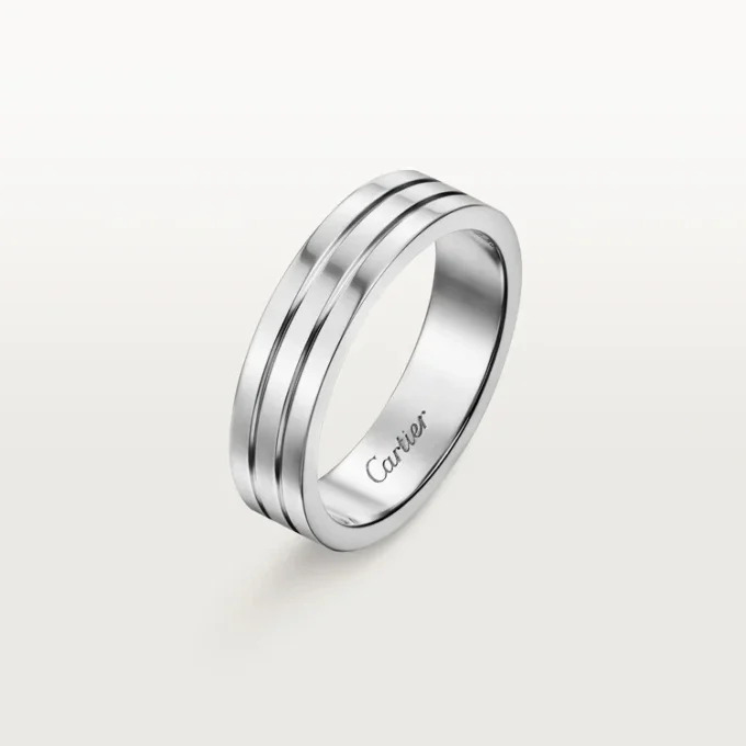 Trinity Wedding Band – White Gold – Cartier Trinity Wedding Band – White Gold – Cartier