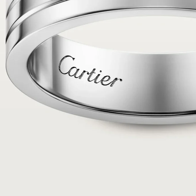 Trinity Wedding Band – White Gold – Cartier Trinity Wedding Band – White Gold – Cartier