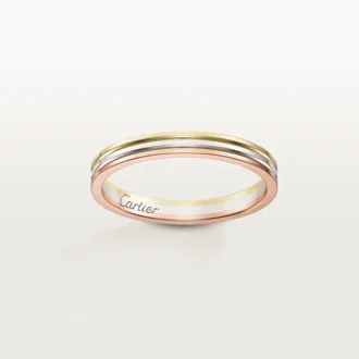 Trinity Wedding Band – White Gold, Pink Gold, Yellow Gold – Cartier