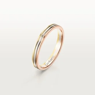 Trinity Wedding Band – White Gold, Pink Gold, Yellow Gold – Cartier