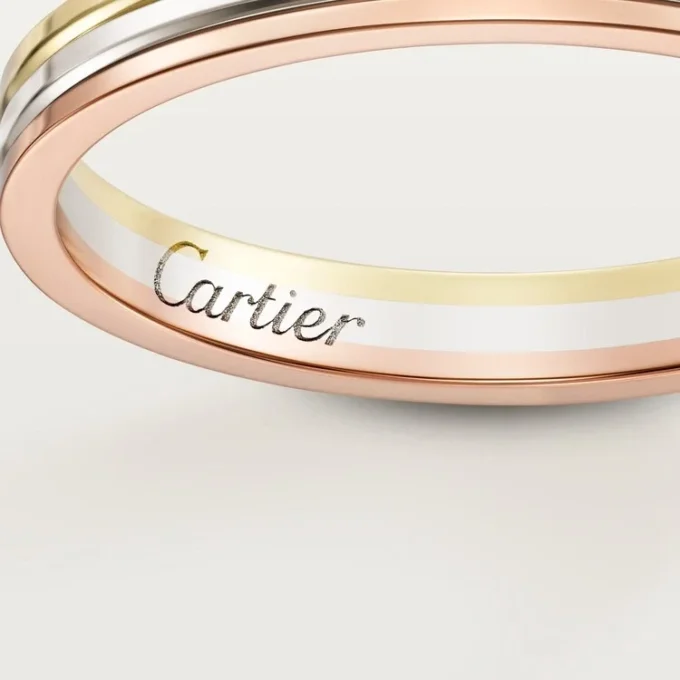 Trinity Wedding Band – White Gold, Pink Gold, Yellow Gold – Cartier