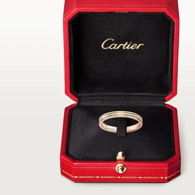 Trinity Wedding Band – White Gold, Pink Gold, Yellow Gold – Cartier