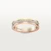 Trinity Wedding Band – White Gold, Yellow Gold, Pink Gold, Diamonds – Cartier