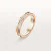 Trinity Wedding Band – White Gold, Yellow Gold, Pink Gold, Diamonds – Cartier