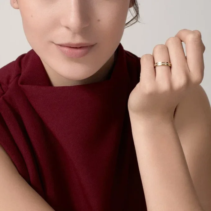 Trinity Wedding Band – White Gold, Yellow Gold, Pink Gold, Diamonds – Cartier
