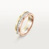 Vendome Louis Cartier Wedding Band, 4.8 Mm Width, Paved Vendome Louis Cartier Wedding Band, 4.8 Mm Width, Paved