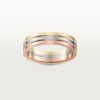 Vendome Louis Cartier Wedding Band – White Gold, Yellow Gold, Rose Gold – Cartier