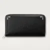 Zipped International Wallet, Must De Cartier – Black Calfskin, Palladium Finish – Cartier Zipped International Wallet, Must De Cartier – Black Calfskin, Palladium Finish – Cartier
