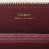 Zipped International Wallet, Must De Cartier – Burgundy Calfskin, Golden Finish – Cartier Zipped International Wallet, Must De Cartier – Burgundy Calfskin, Golden Finish – Cartier